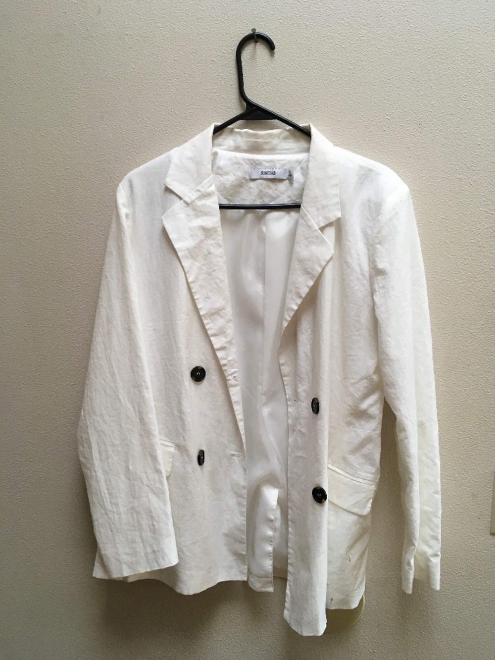 Justfab White Jacket